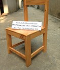 Ghế gỗ thông tự nhiên cho bé yêu