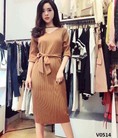 Các mẫu váy len thời trang Hàn Quốc lên dáng cực xinh. Có SỈ LẺ toàn quốc