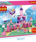 Bộ lắp ráp cogo lâu đài bé gái