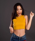 Áo thun tanktop cutout ngực Sexycut 110025