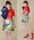 Đầm suông Tết siêu hot