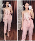 Jumpsuit thun cát hàn các mẫu bán sỉ