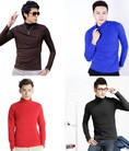 Chuyên sỉ và lẻ áo thun cổ lọ tay dài nam với nhiều màu sắc khác nhau