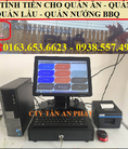 Bán máy tính tiền cho quán ăn, quán ốc tại Bình Thuận