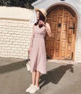 Đầm Caro Dây Belt