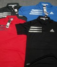 Áo Adidas polo cổ dệt