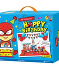 Bộ trang trí Happy Birthday Siêu Nhân