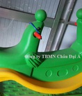 Bập bênh đôi bằng nhựa đúc nguyên khối giá tốt