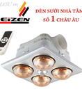 Có nên mua đèn sưởi nhà tắm âm trần Heizen HE4B R không, giá bao nhiêu