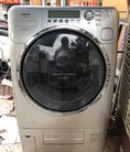 Máy giặt Toshiba TW 2500VC giặt 9KG và sấy 6KG màu bạc còn rất mới