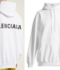 Áo khoác Balenciaga Cotton hooded sweatshirt cho cả nam và nữ