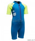 Bộ Bơi Liền Giữ Nhiệt Wetsuit 2mm Sbart 1036 Trẻ Em Xanh