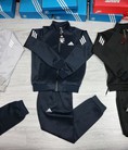 Bộ nỉ thể thao Das khóa kéo