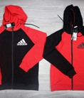 Ảnh thật Áo khoác nỉ thu đông Adidas