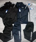 Bộ nỉ thể thao nam: Adidas mũ tháo rời