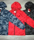 Áo gió thể thao nam hai lớp loại có mũ : Nike