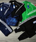 Bộ nỉ thể thao nam : Adidas cánh sen có chia lẻ áo và quần