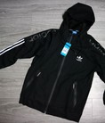 Áo khoác thể Adidas nỉ kéo khóa lót nhung