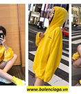 Áo khoác nữ Balenciaga Hoodie yellow giá sale