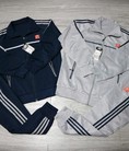 Bộ nỉ thể thao UniQLo 2 màu than xam giản dị