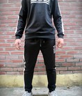Bộ nỉ cổ tròn thể thao nam Adidas logo siêu đẹp ép nhiệt chất lượng cao