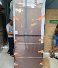 Tủ lạnh HITACHI R WX62J XH Model 2018 màu nâu xám cực sang