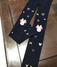 Quần legging xanh đậm mickey cho bé gái