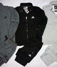 Bộ nỉ thể thao Adidas cổ dựng