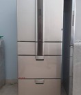 Tủ lạnh Sharp SJ KF50R 501 LIT 6 cửa, inox có lớp sơn chống trầy