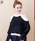 Áo voan khoét vai cực xinh SL1602 mới nè