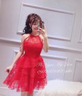 Đầm ren tầng dự tiệc XQ17025 mới nè
