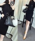 Sét váy body tay dài đính cườm XQ17029 mới nè