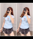 Áo thêu heo xinh XQ170210 mới nè