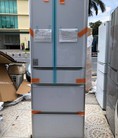 Tủ lạnh Hitachi R XG5600H mặt gương, hút chân không màu pha lê trắng DATE 2017 2018