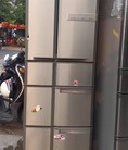Tủ lạnh nội địa MITSUBISHI MR G42N T1 415LIT Inox nhìn cực sang