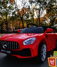 Xe ô tô điện trẻ em lốp cao su Mercedes Đồ chơi trẻ em thông minh
