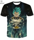 Áo thun nam in hình 3D Dragon Ball nhập khẩu