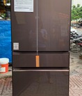 Tủ lạnh Hitachi R HW60J màu nâu đất DATE 2018 MỚI 100%