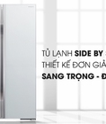 Tủ lạnh Hitachi SBS 589 lít màu đen R S700PGV2 GBK