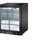 124L 1 Hinged door Fancooling Bar Refrigerator