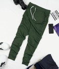 Quần jogger nam thể thao màu xanh rêu đậm BRIOQJG001