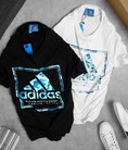 Áo phông nam nữ adidas sọc biển Giá SỈ
