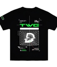 DSW Tee World Game Green Black