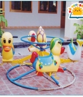 Đu quay 4 con giống cho bé siêu bền đẹp
