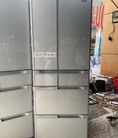 Tủ lạnh HITACHI R Y5400 543L mặt gương , hút chân không, cửa trợ lực, gương xám xanh, còn mới 90%
