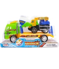 Đồ chơi xe tải chở xe cẩu cho bé