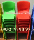 Ghế nhựa đúc nhập khẩu mầm non