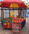 Nhà banh ngoài trời cho bé mầm non giá rẻ