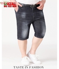 Quần Short Jean Nam Big Size Đen