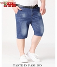 Quần Short Jean Nam Big Size Xanh